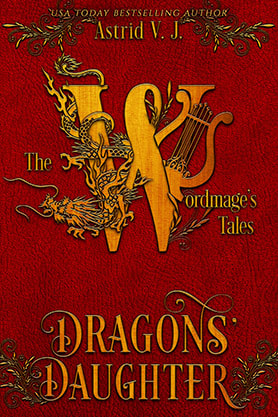 book cover design, ebook kindle amazon, astrid vj , dragons daughter