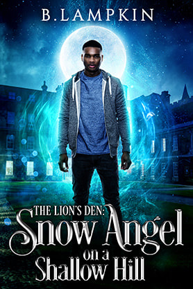 book cover design, ebook kindle amazon, b lampkin, snow angel on a shallow hill