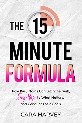 book cover design , ebook kindle amazon, non fiction, cara harvey, the 15 minute formula
