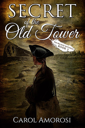 book cover design, ebook kindle amazon, carol amorosi , secret of the old tower
