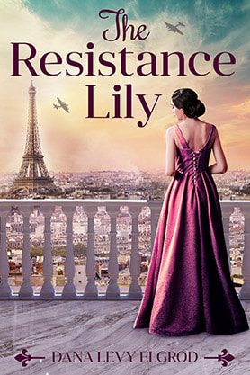 book cover design, ebook kindle amazon, dana levy elgrod, the resistance lily