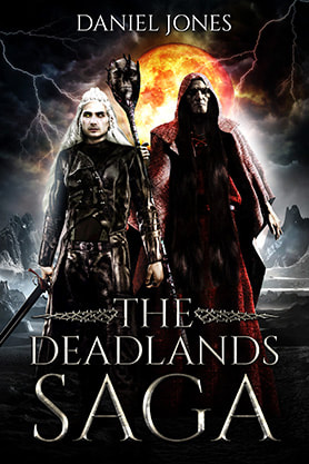 book cover design, ebook kindle amazon, the deadlands saga, daniel jones