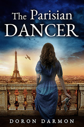 book cover design, ebook kindle amazon, doron darmon, the parisian dancer