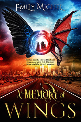 book cover design, ebook kindle amazon, emily michel, a memory of wings