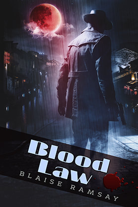 book cover design, ebook kindle amazon, blaise ramsay, blood law