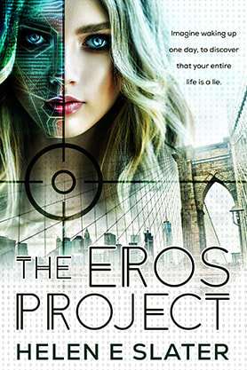 book cover design, ebook kindle amazon, helen e slater, the eros project