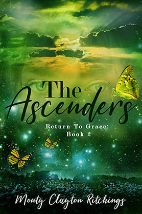 book cover design, ebook kindle amazon, monty clayton ritchings, the ascenders