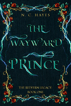book cover design, ebook kindle amazon, nc hayes, the wayward prince