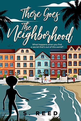 book cover design, ebook kindle amazon, s reed, there goes the neighborhood