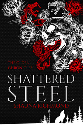 book cover design, ebook kindle amazon, shauna richmond, shattered steel