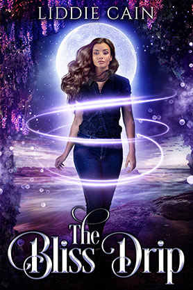 book cover design , ebook kindle amazon, paranormal romance, liddie cain, the bliss drip
