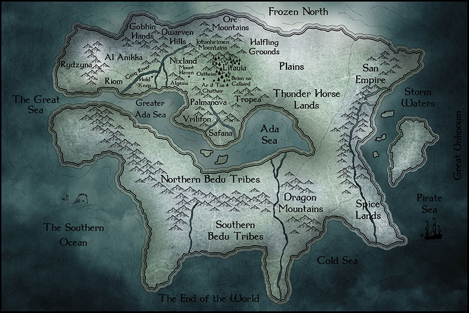 Fantasy Map design