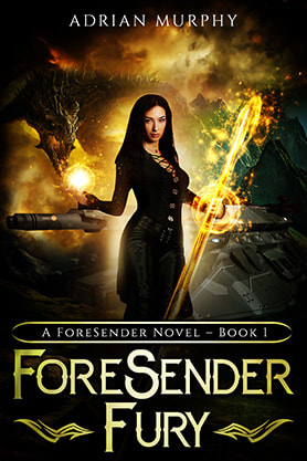 book cover design, ebook kindle amazon, adrian murphy, foresender fury