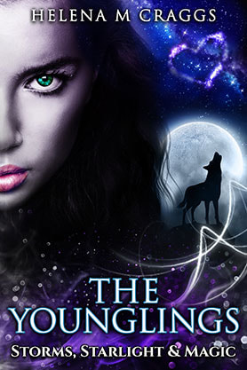 book cover design, ebook kindle amazon, helena m craggs, the younglings