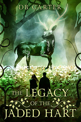 book cover design, ebook kindle amazon, d b carter, the legacy of the jaded hart